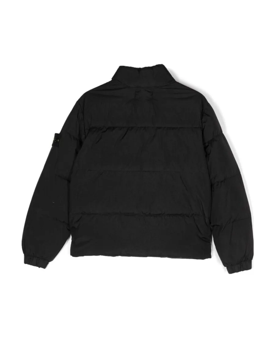 Junior Compass-Motif Zipped Jacket