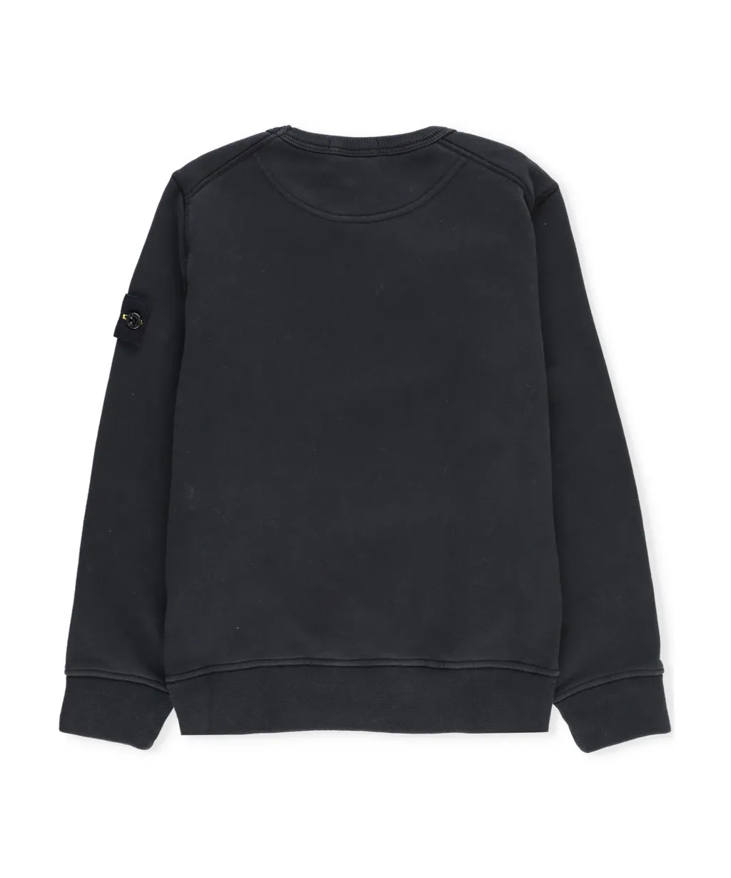Junior Compass-Motif Crewneck Sweatshirt