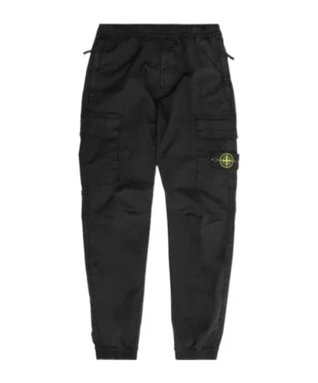 Compass Patch Tapered Leg Pants