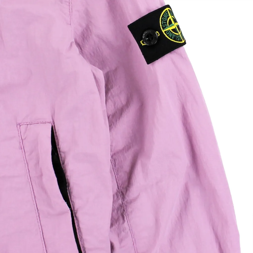 Logo Patch Hooded Jacket