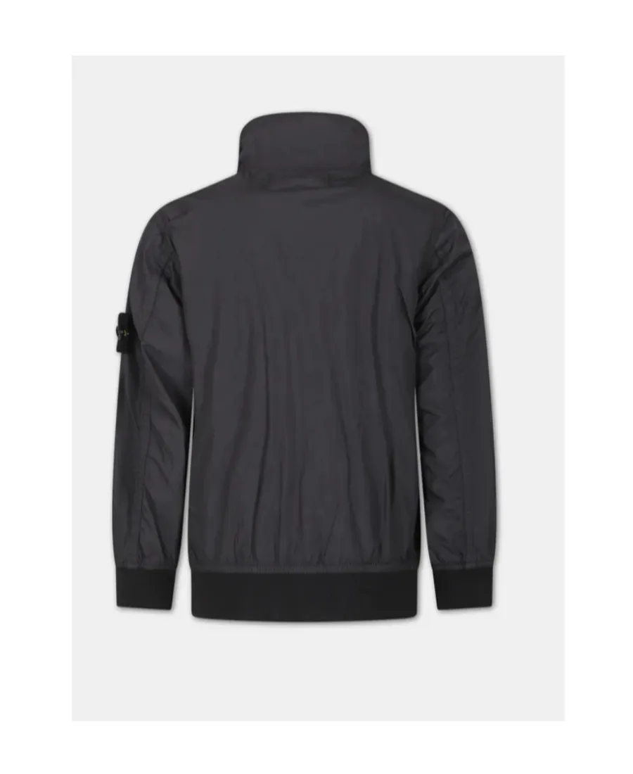 Junior Compass-Badge Zipped Bomber Jacket