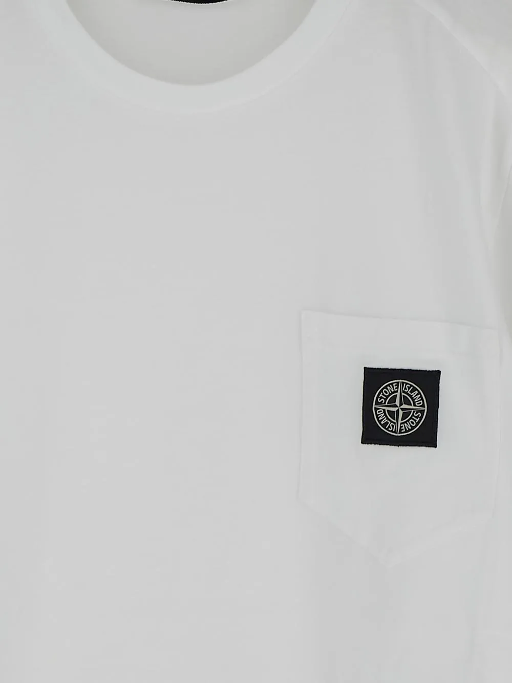 Junior Compass-Patch Crewneck T-Shirt