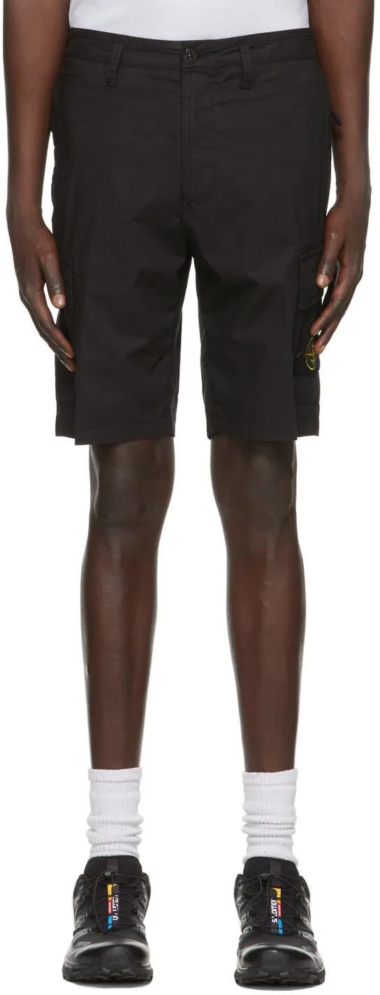 Logo Patch Bermuda Shorts