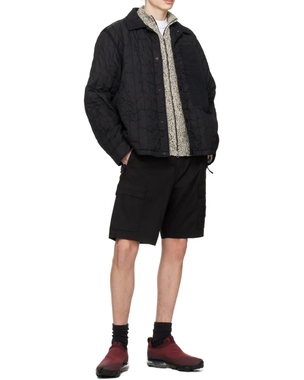 Logo Patch Bermuda Shorts