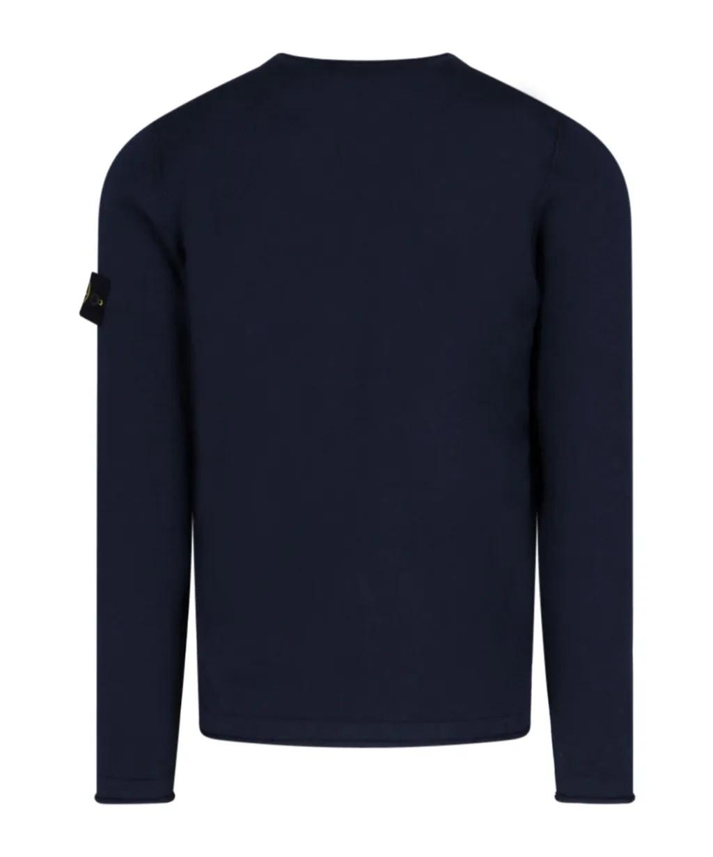 Logo Patch Crewneck Jumper