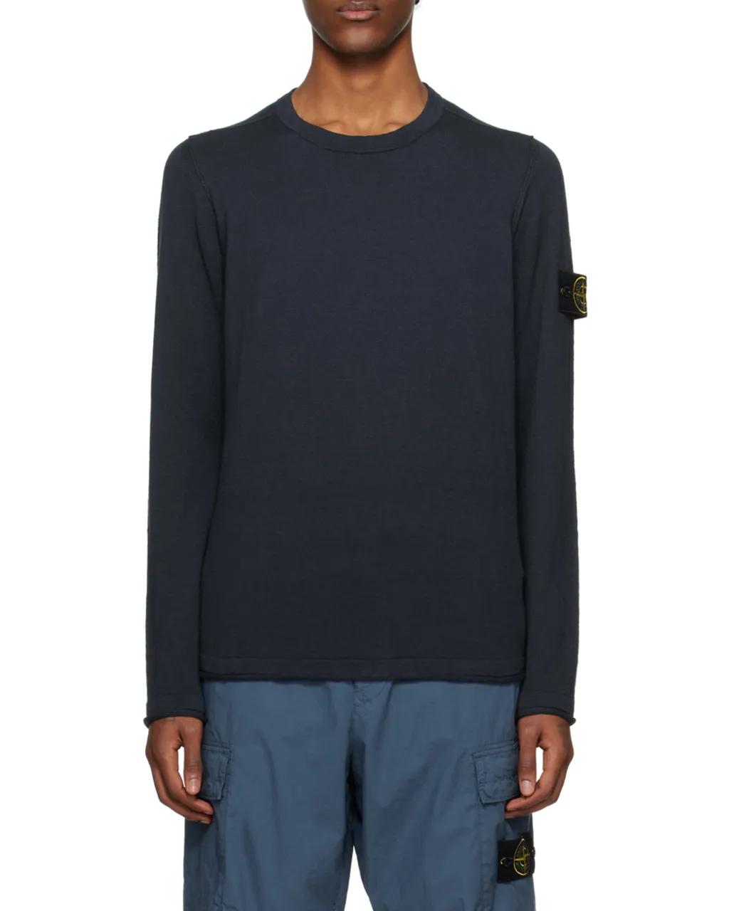 Logo Patch Crewneck Jumper
