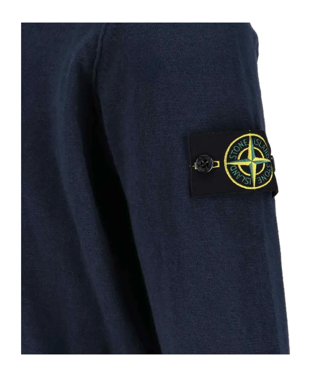Logo Patch Crewneck Jumper