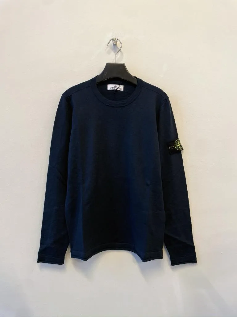 Logo Patch Crewneck Jumper