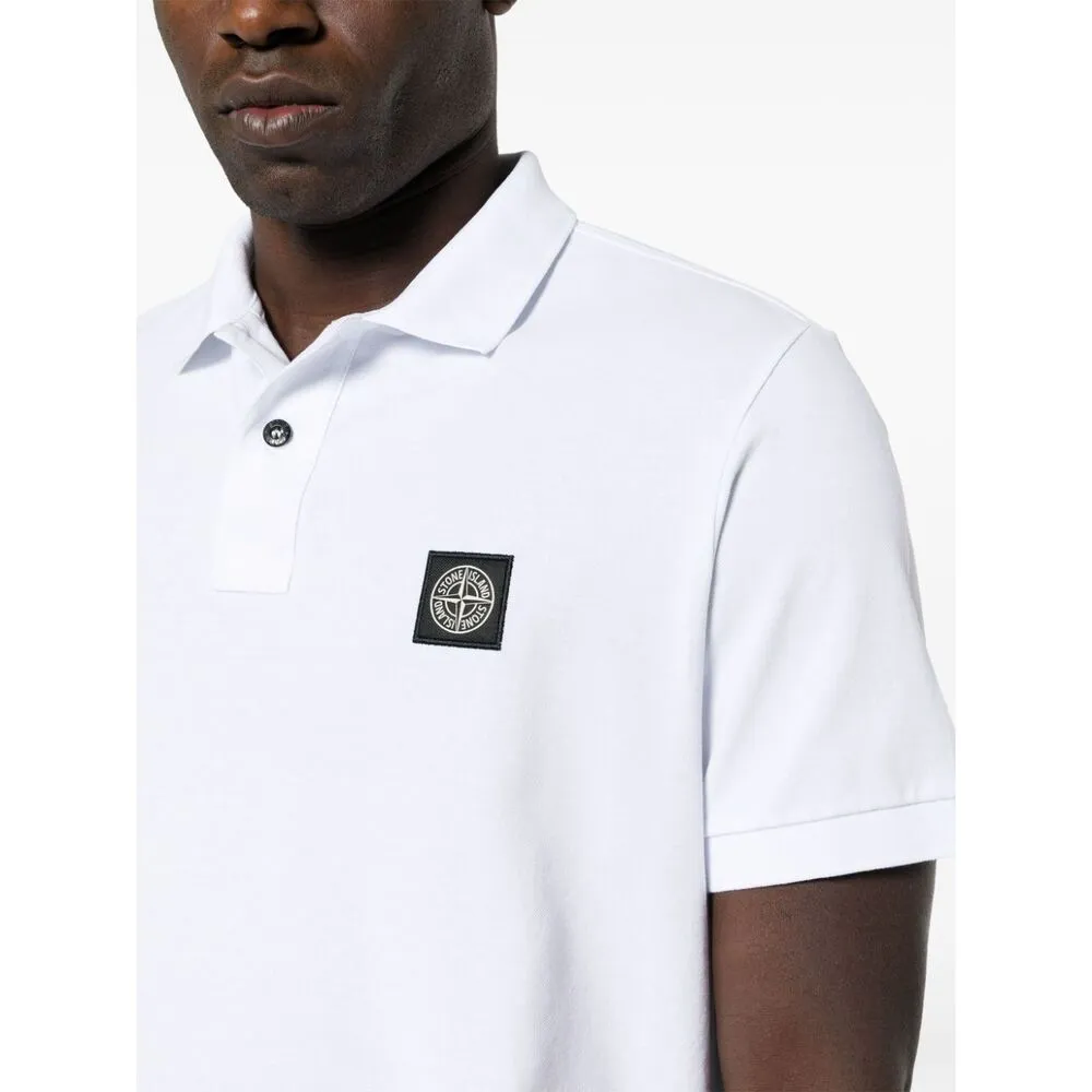 Compass Patch Short-Sleeved Polo Shirt