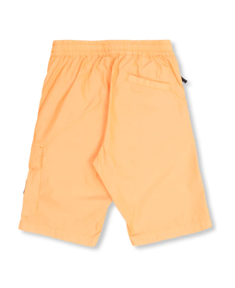 Compass-Badge Cargo Shorts