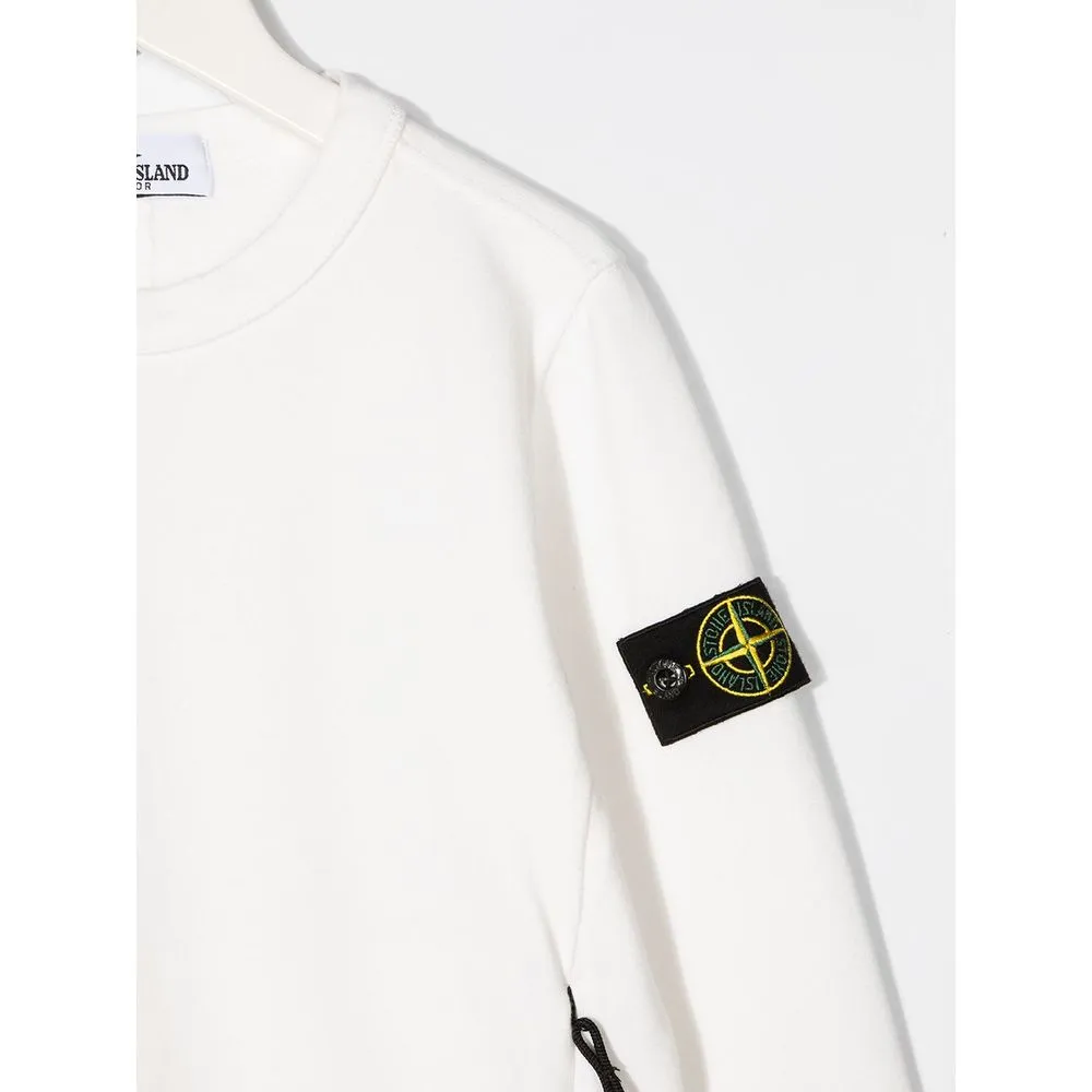 Logo Patch Crew Neck Sweatshirt