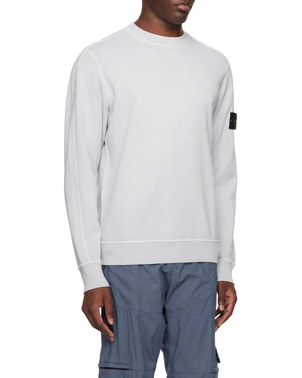 Logo Patch Crewneck Sweatshirt