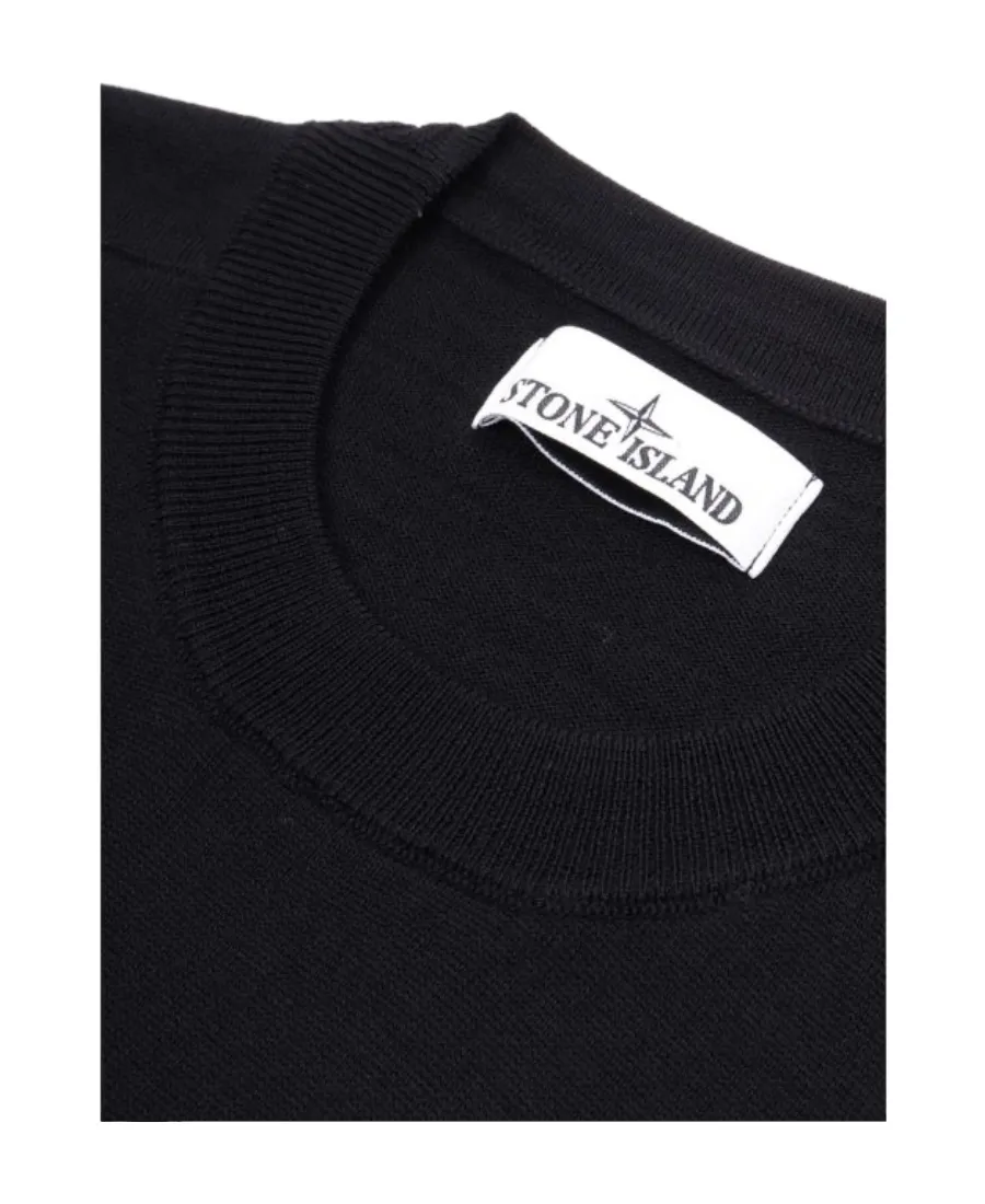 Logo Patch Crewneck Jumper