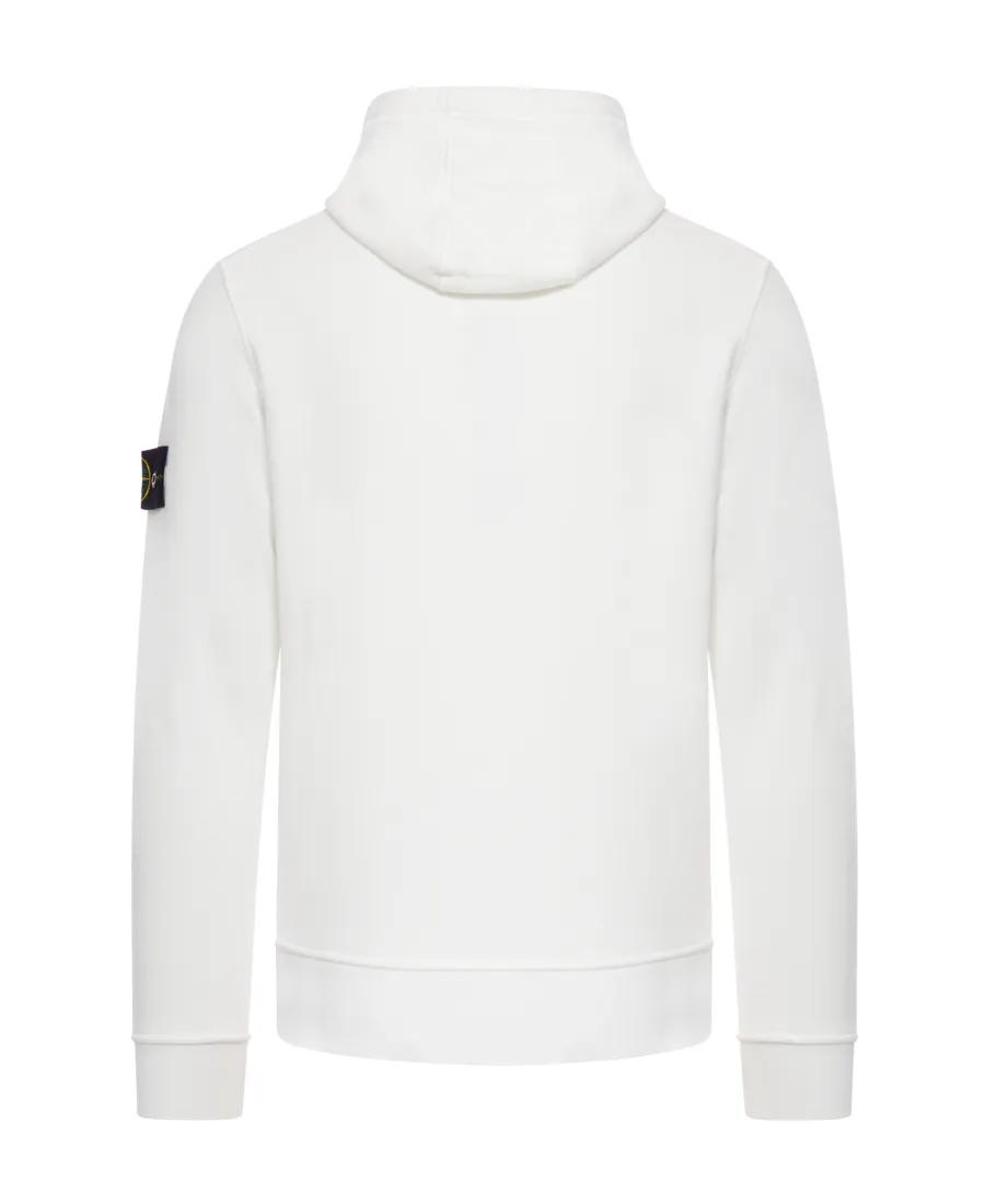 Logo Patch Drawstring Hoodie