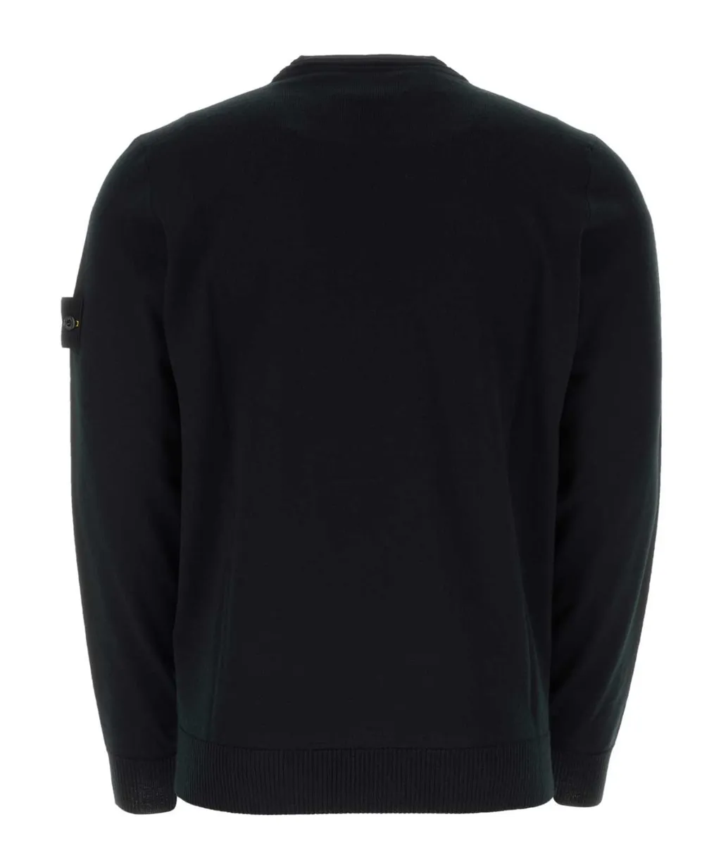 Logo Patch Crewneck Jumper