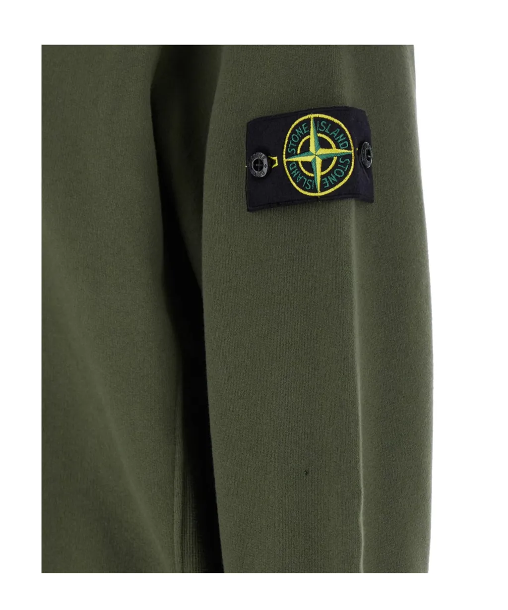 Logo Patch Crewneck Sweatshirt