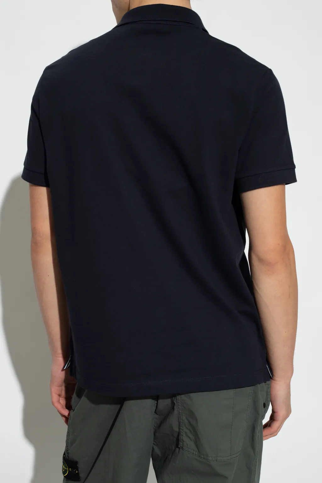 Compass Patch Short-Sleeved Polo Shirt