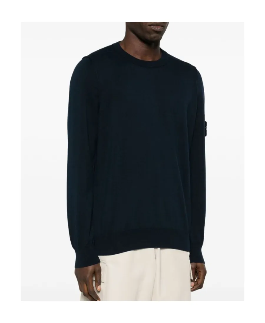 Compass Patch Crewneck Jumper