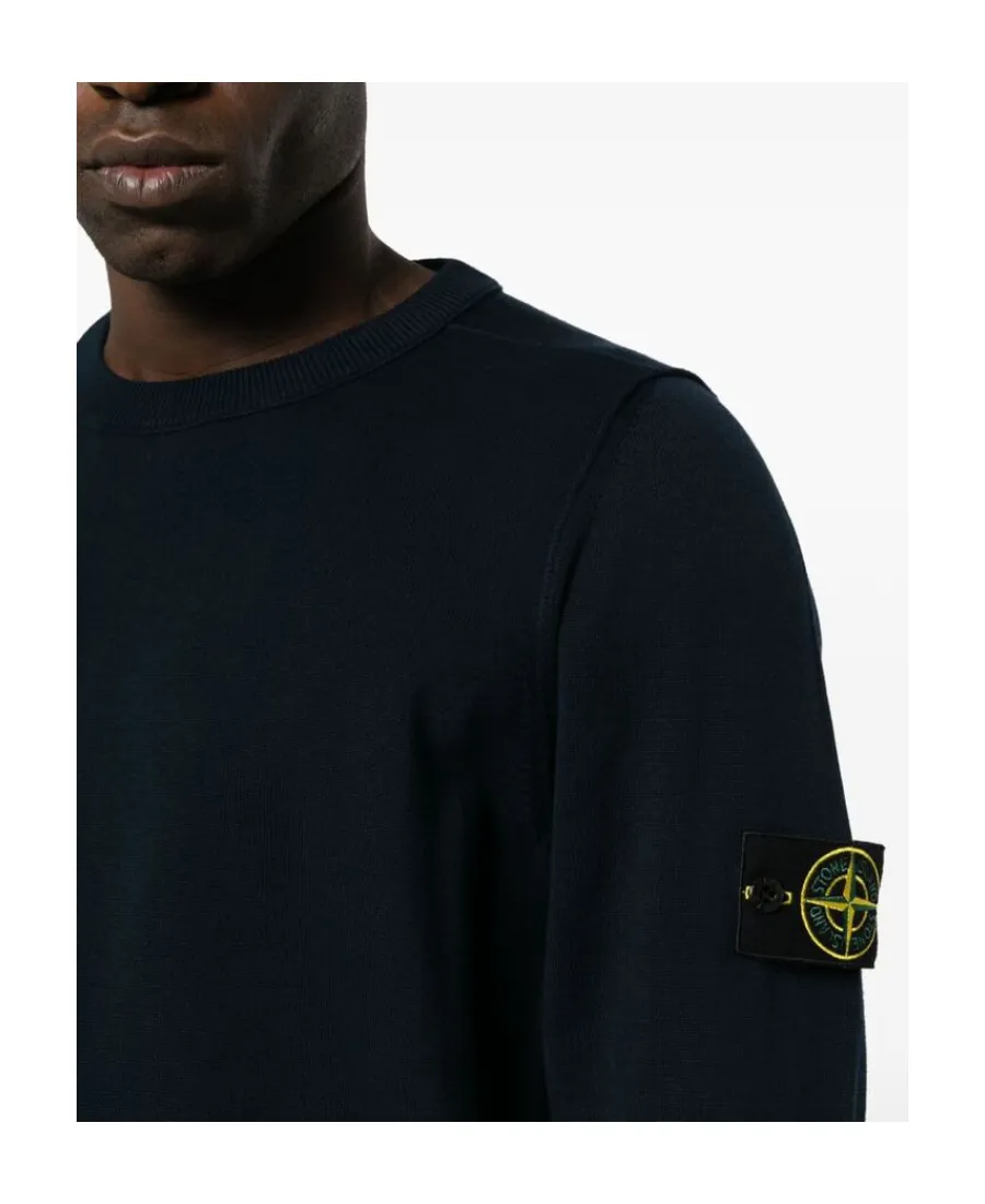 Compass Patch Crewneck Jumper