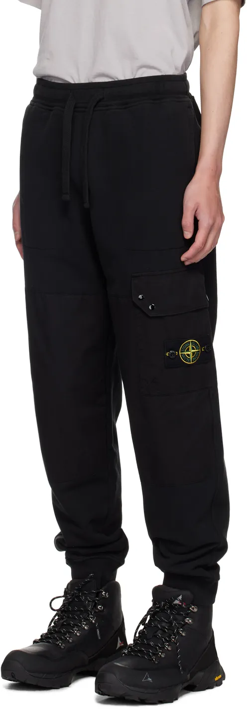 Logo Patch Drawstring Trousers