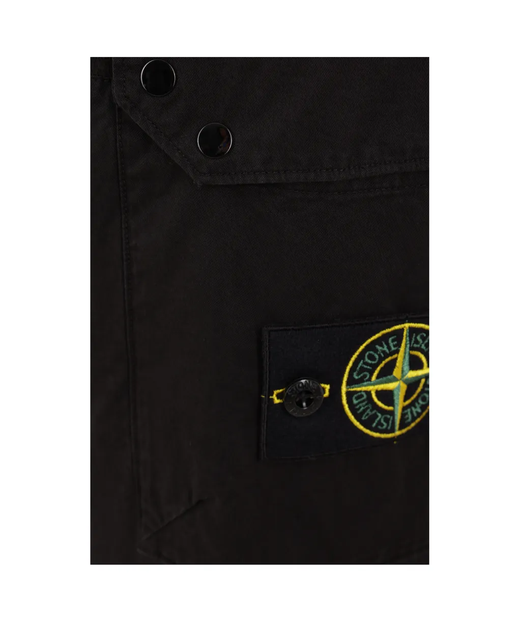 Logo Patch Drawstring Trousers