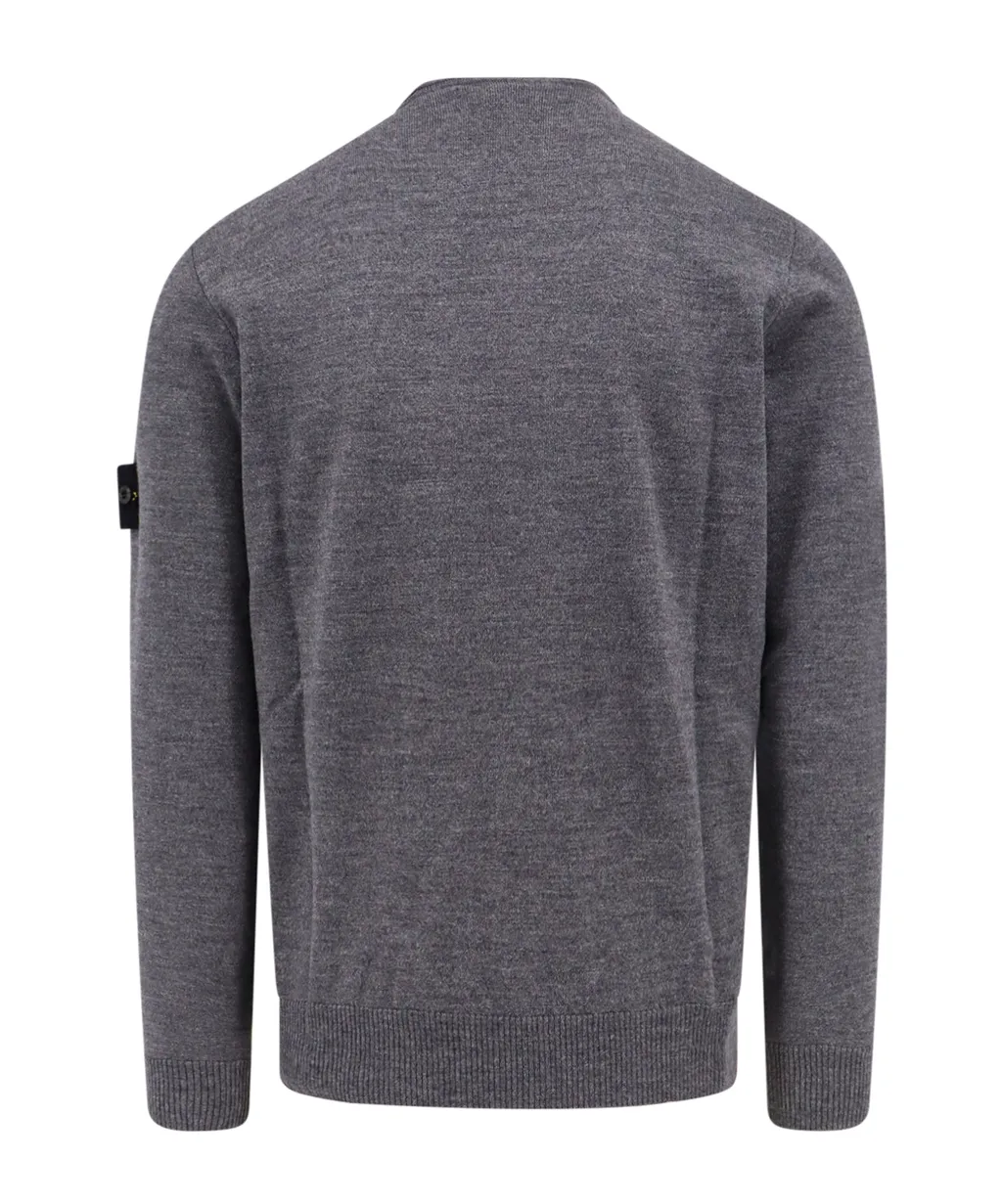 Logo Patch Crewneck Jumper