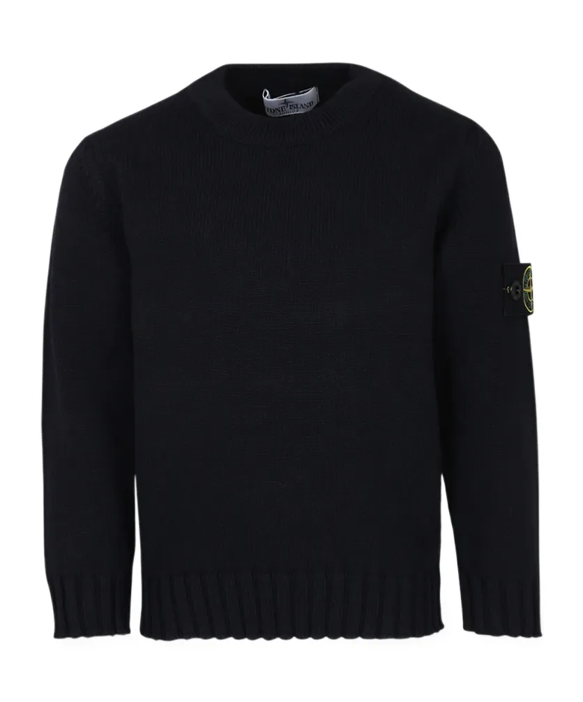 Logo Patch Crewneck Jumper