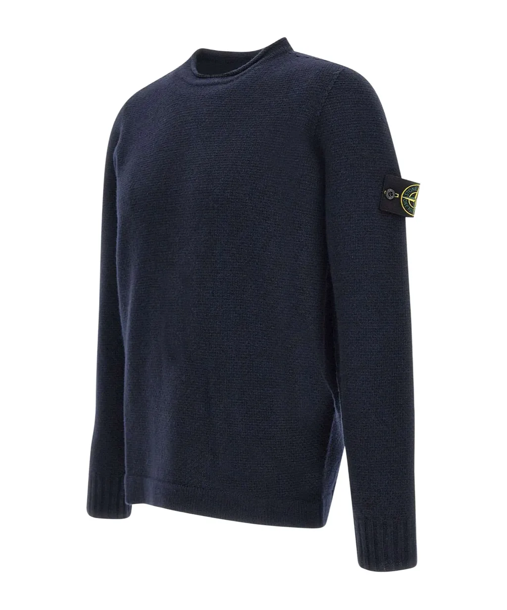 Logo Patch Crewneck Jumper