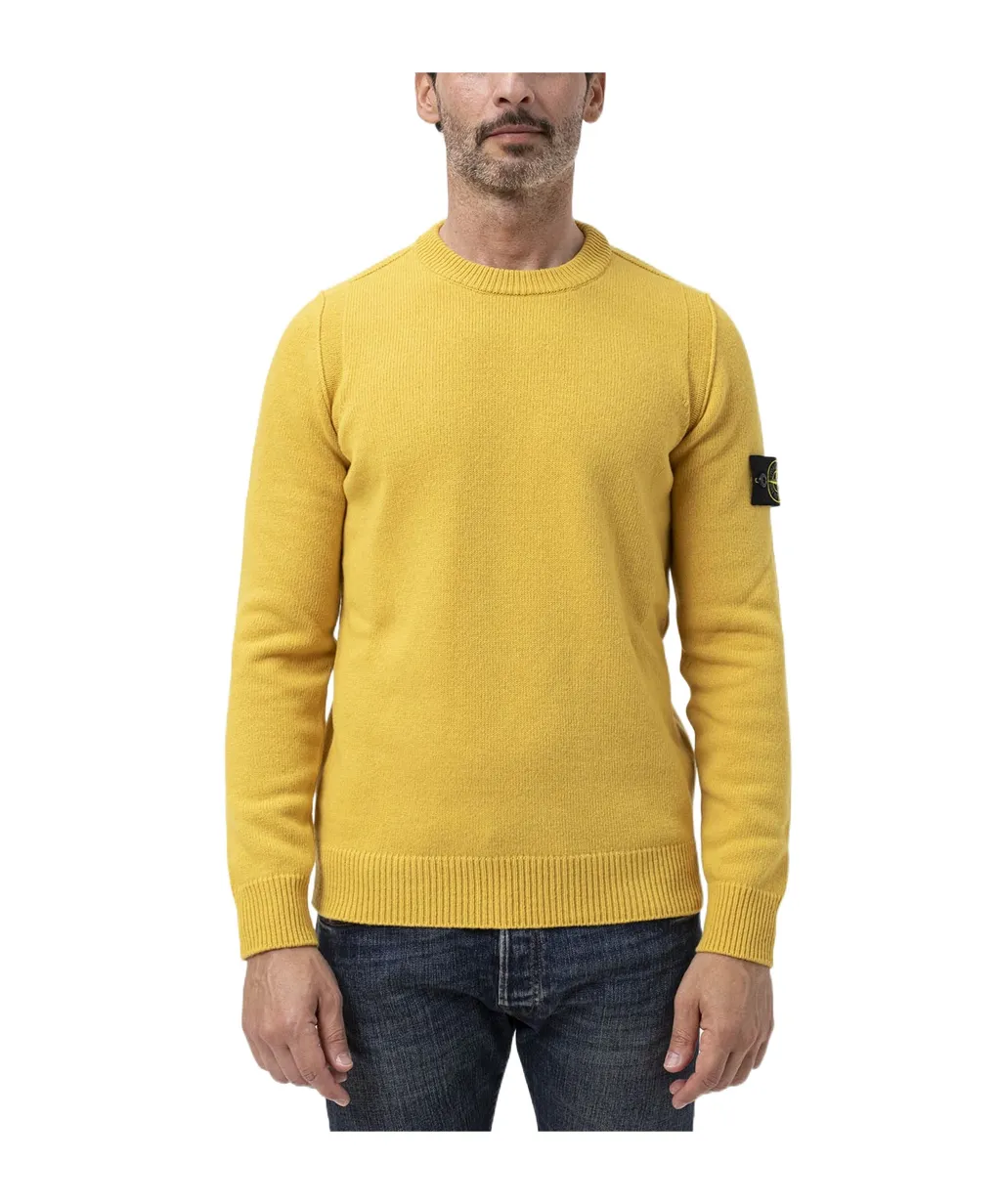 Logo Patch Crewneck Jumper