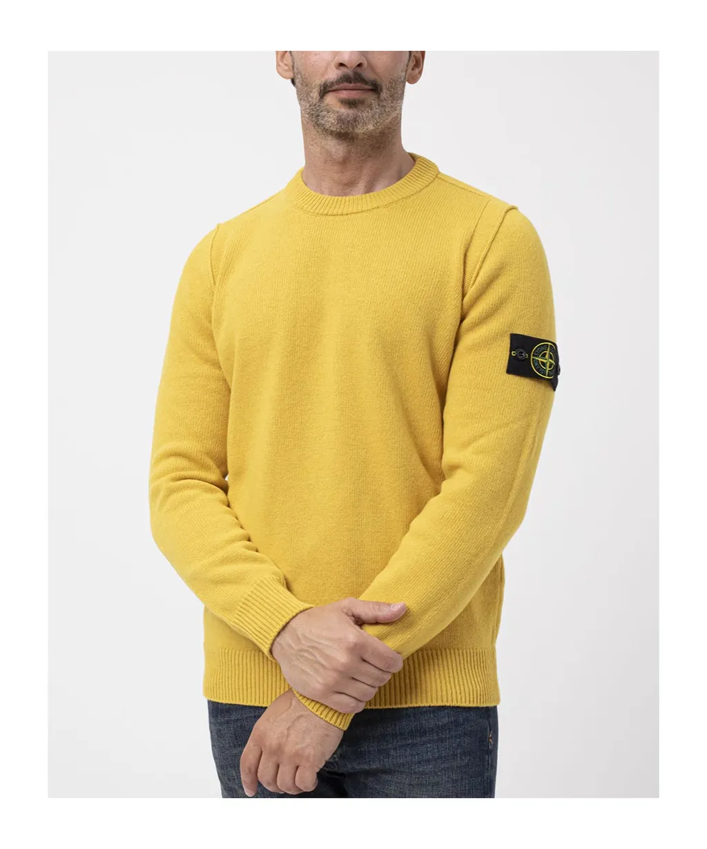 Logo Patch Crewneck Jumper