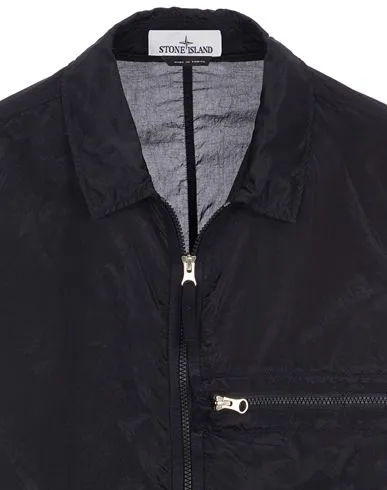 Compass-Patch Zip-Up Jacket