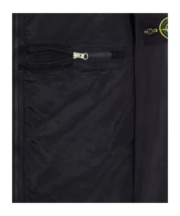 Compass-Patch Zip-Up Jacket