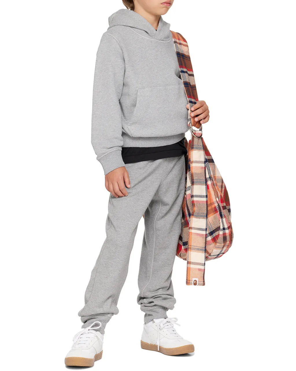 Junior Compass-Badge Long-Sleeved Hoodie