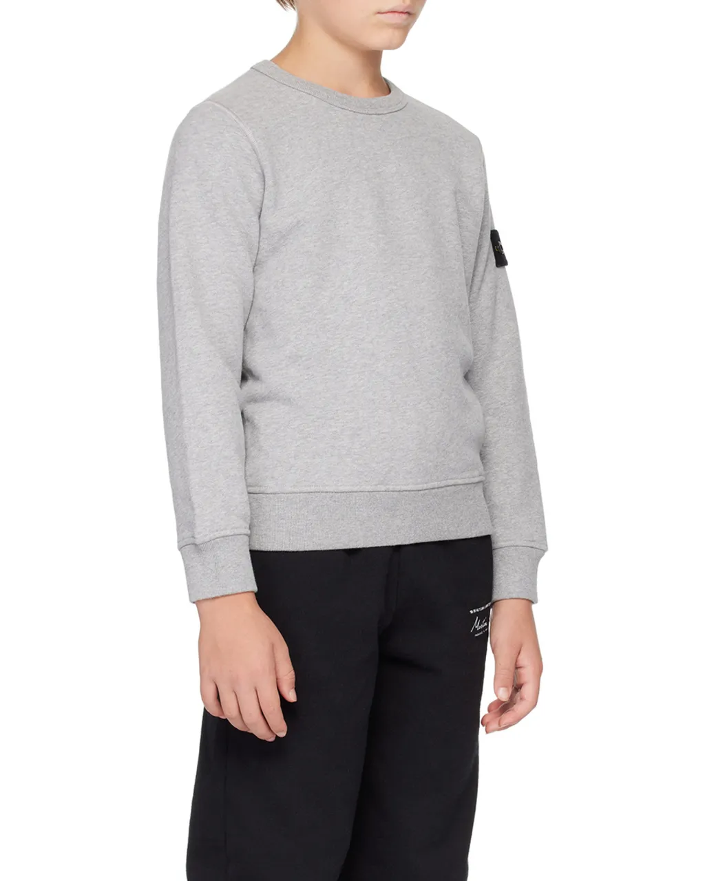Logo Patch Crewneck Sweatshirt