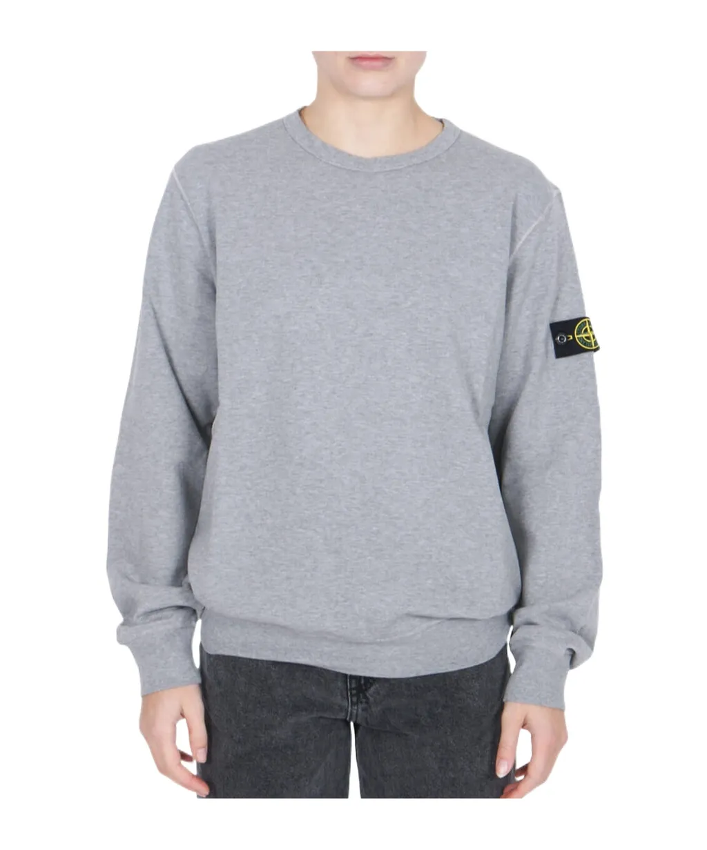 Logo Patch Crewneck Sweatshirt