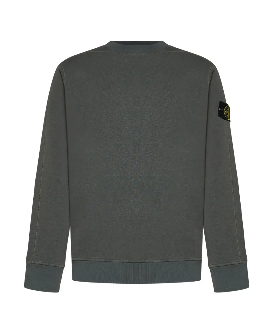 Logo Patch Crewneck Sweatshirt