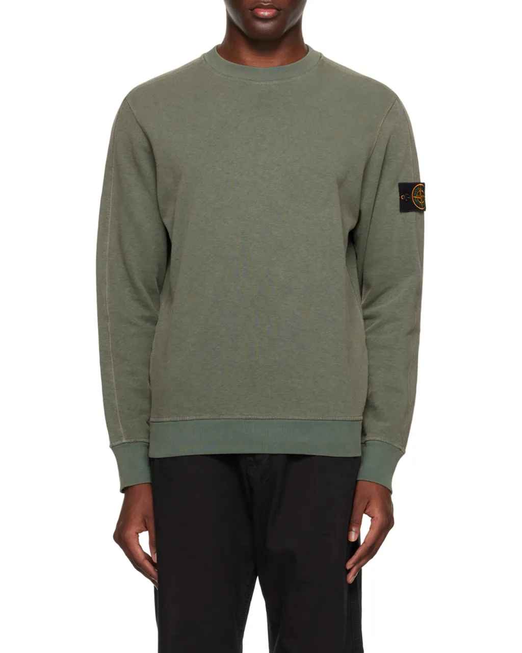 Logo Patch Crewneck Sweatshirt