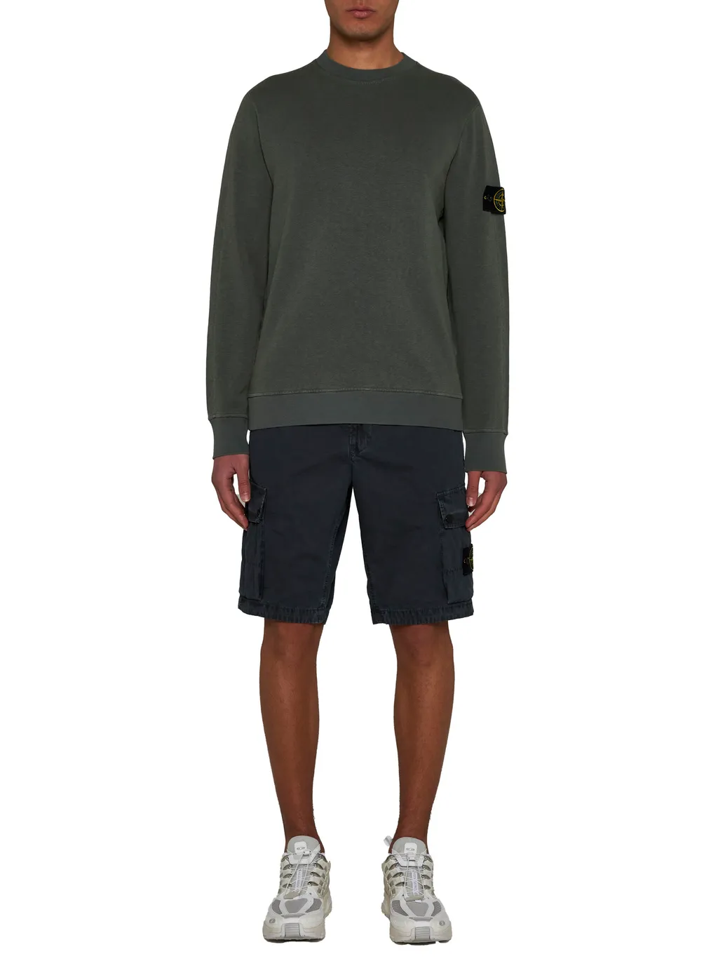 Logo Patch Crewneck Sweatshirt