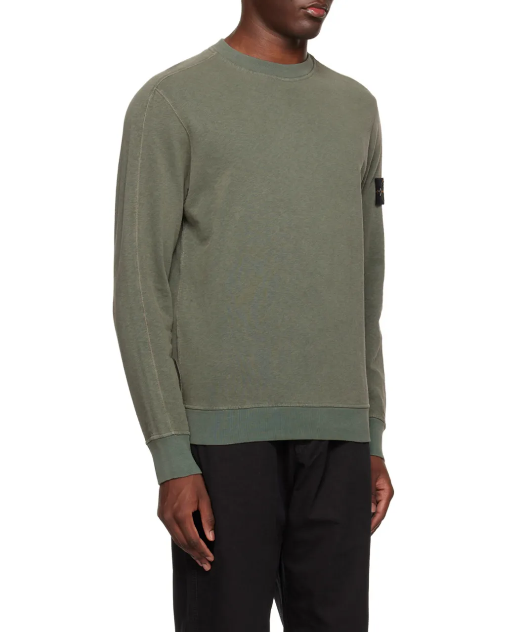 Logo Patch Crewneck Sweatshirt