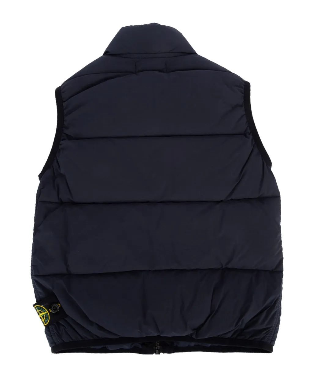 Junior Compass-Badge Zipped Padded Gilet