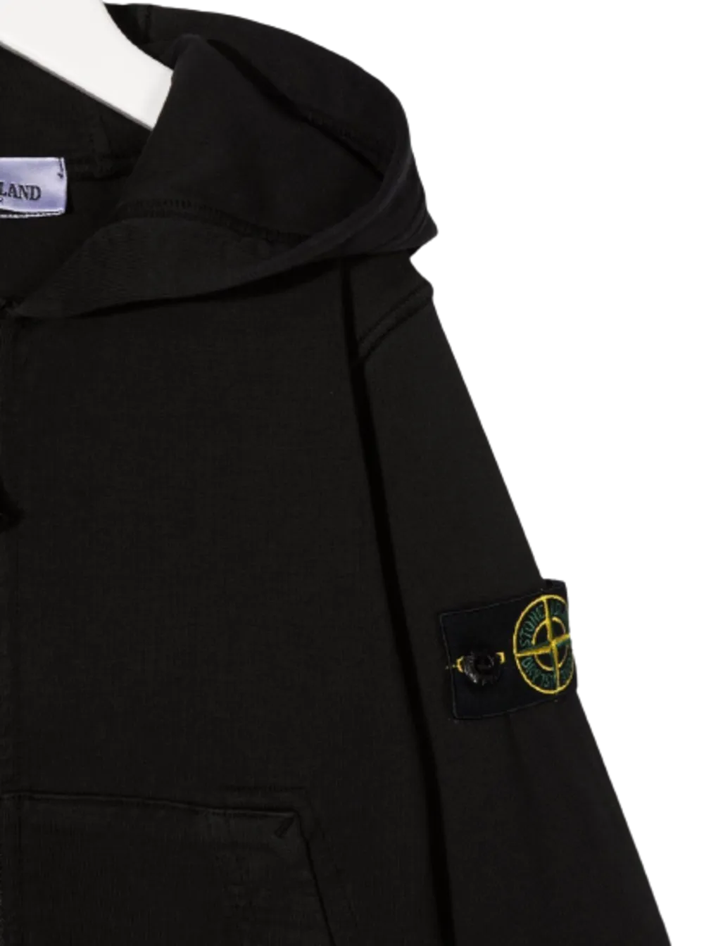 Compass Patch Zip-Up Hoodie