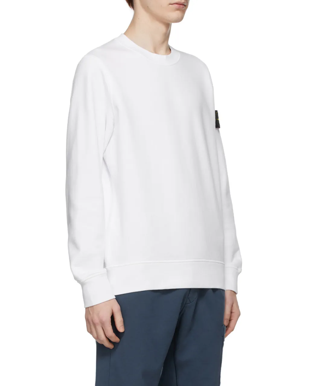 Logo Patch Crewneck Sweatshirt