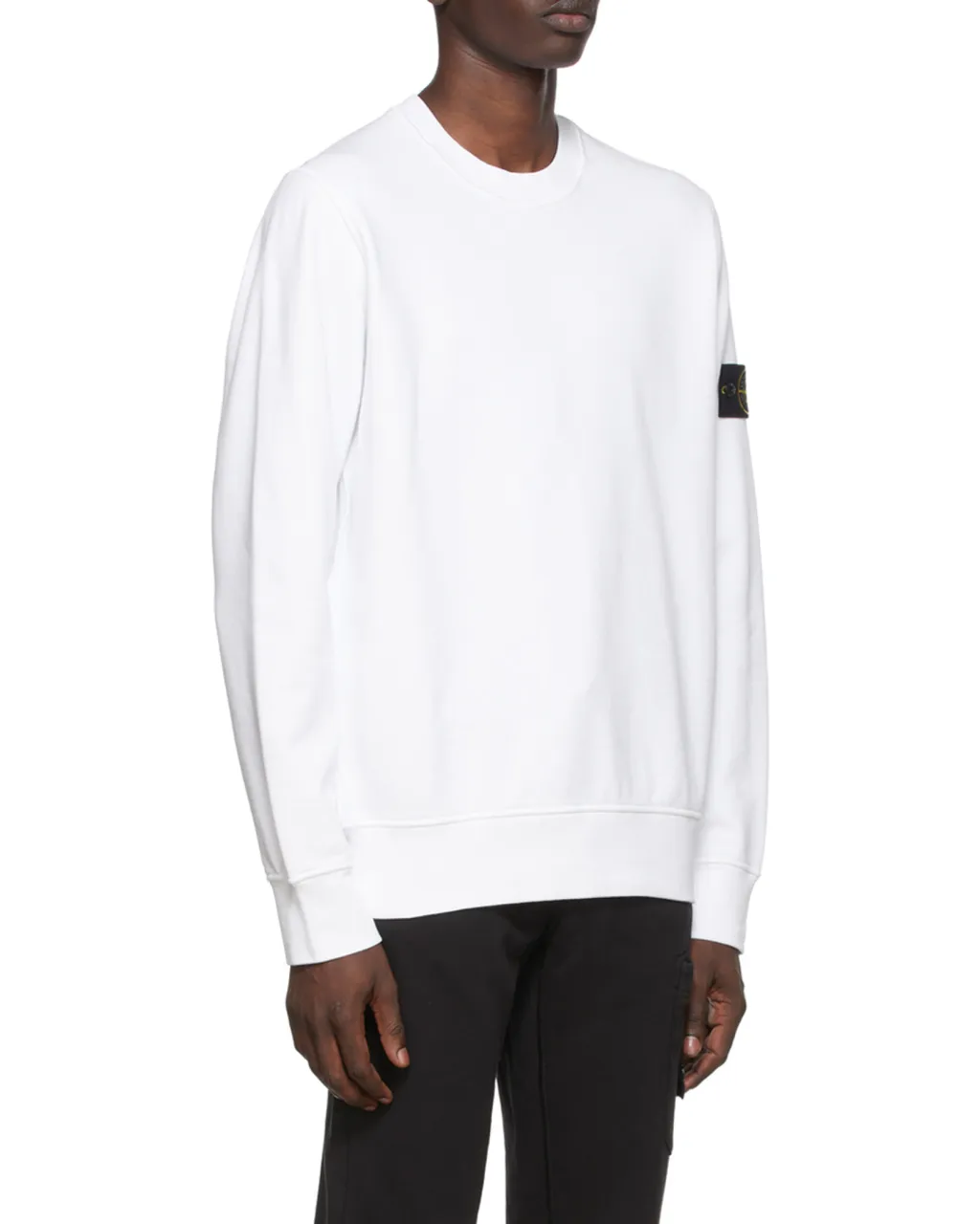 Logo Patch Crewneck Sweatshirt