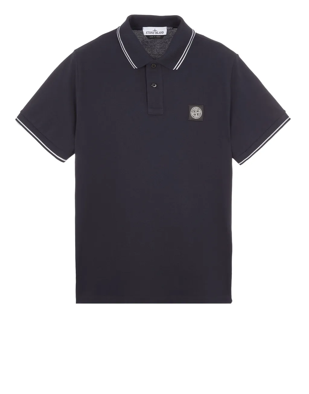 Logo Patch Short-Sleeved Polo Shirt