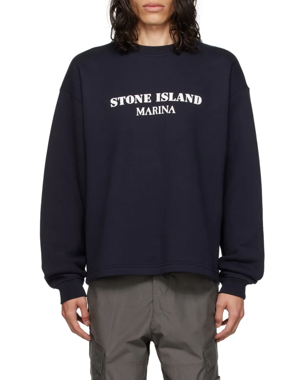 Logo-Print Cotton Sweatshirt