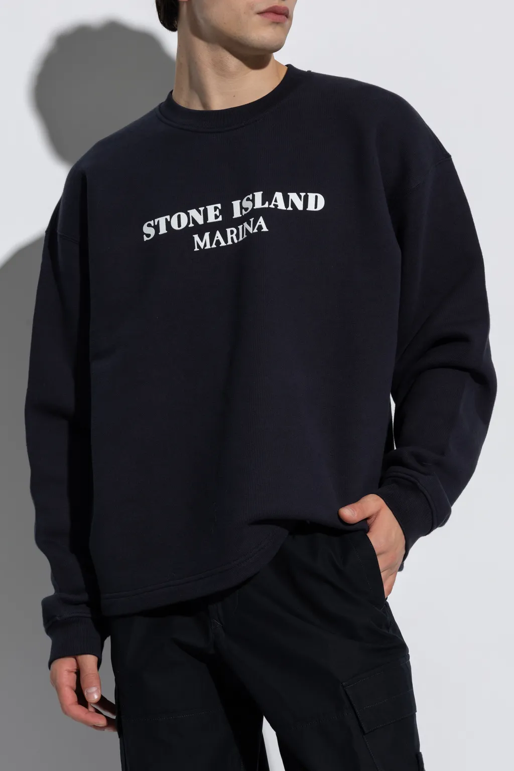 Logo-Print Cotton Sweatshirt