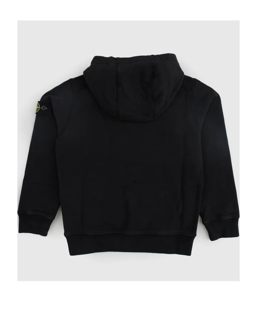 Compass-Badge Long-Sleeved Hoodie