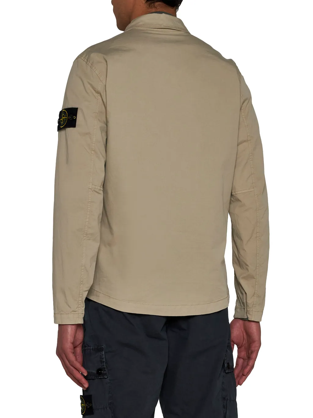 Logo Patch Zip-Up Jacket