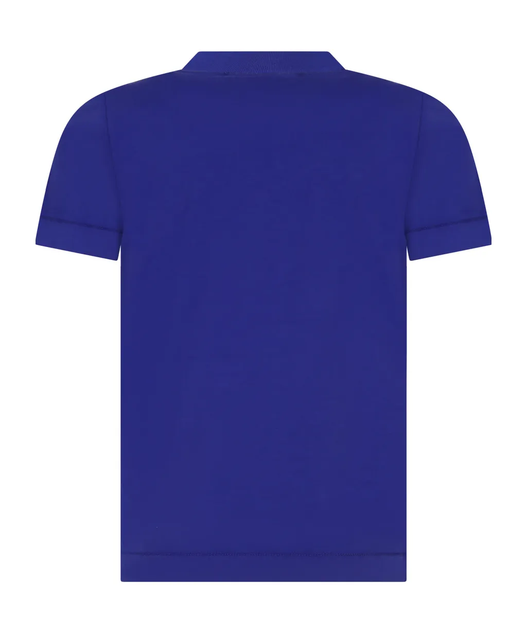 Compass-Motif Cotton T-Shirt