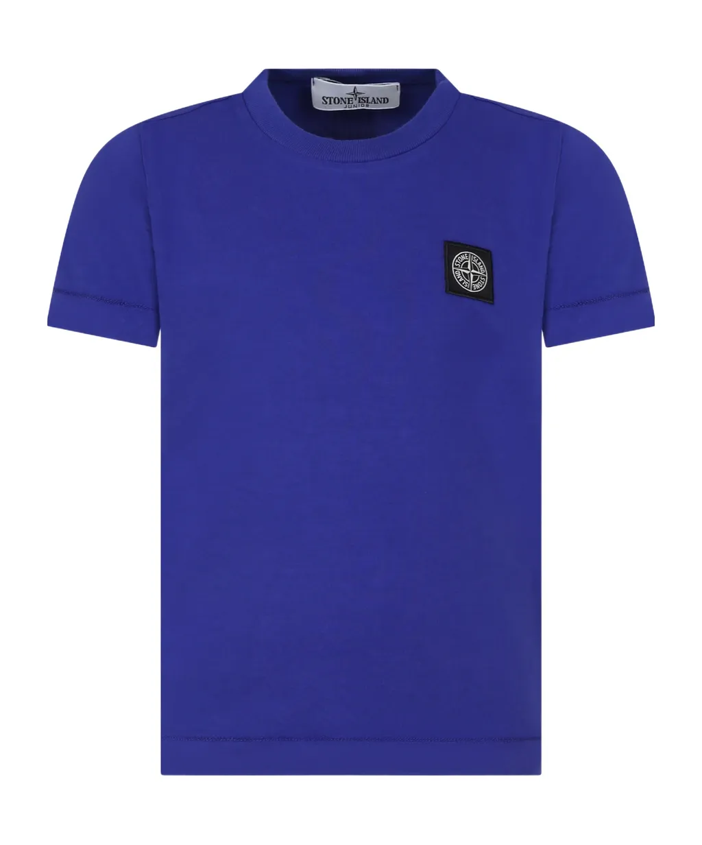 Compass-Motif Cotton T-Shirt